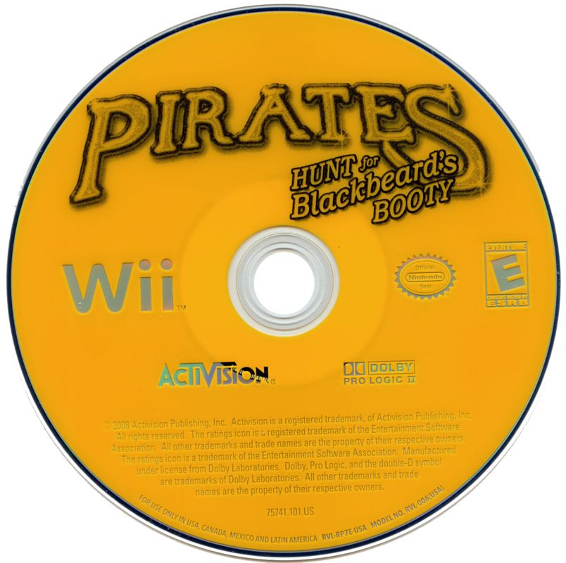 Media for Pirates: Hunt for Blackbeard's Booty (Wii)