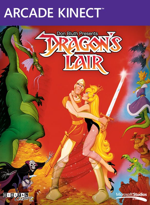 Front Cover for Dragon's Lair (Xbox 360) (XBLA release)