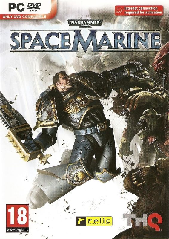 Front Cover for Warhammer 40,000: Space Marine (Windows)