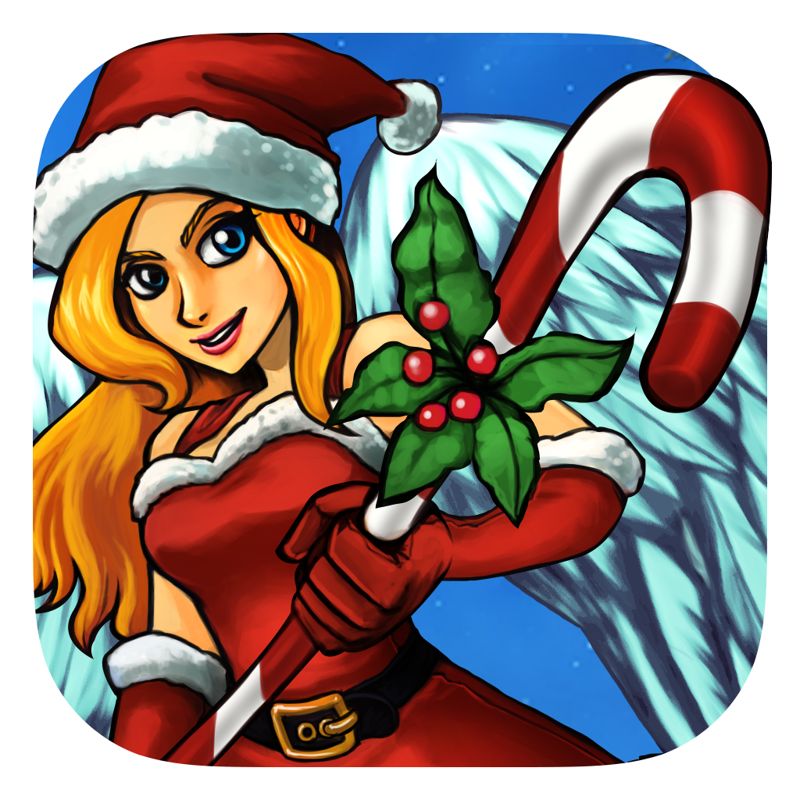 Front Cover for Super Awesome Quest (iPad and iPhone): Christmas themed