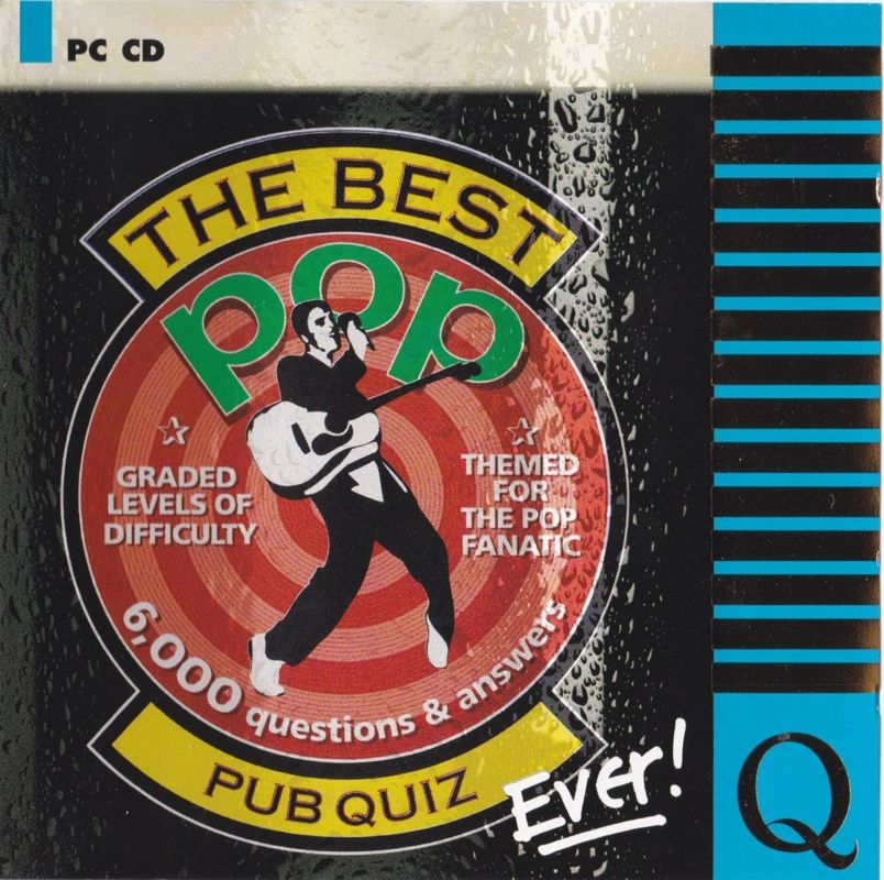 Front Cover for The Best Pop Pub Quiz Ever! (Windows)
