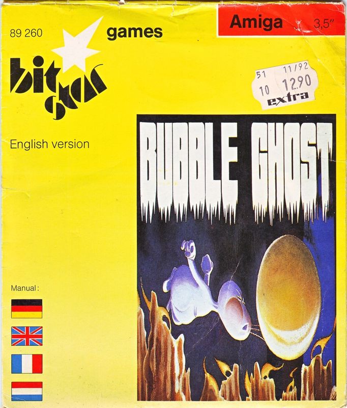 Front Cover for Bubble Ghost (Amiga) (Bitstar release)