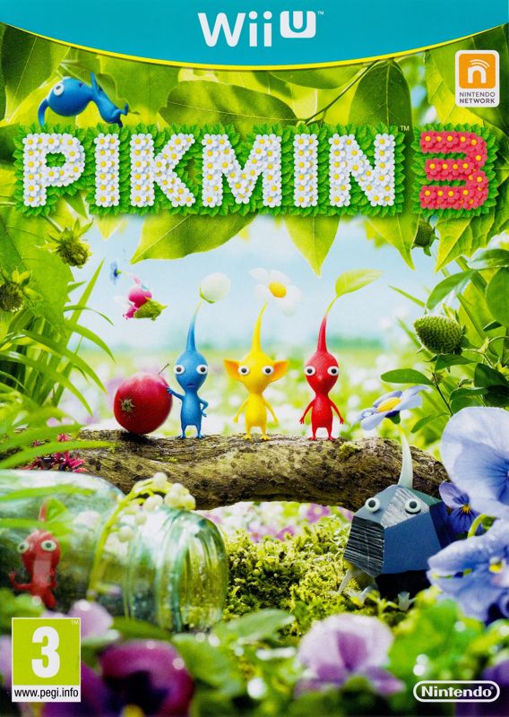 Front Cover for Pikmin 3 (Wii U)