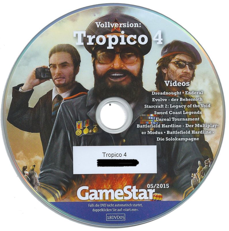 Media for Tropico 4 (Windows) (GameStar 05/2015 covermount)