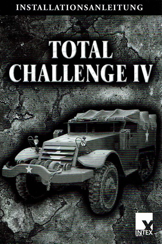 Manual for Total Challenge Multipack (Windows): Total Challenge IV - Front
