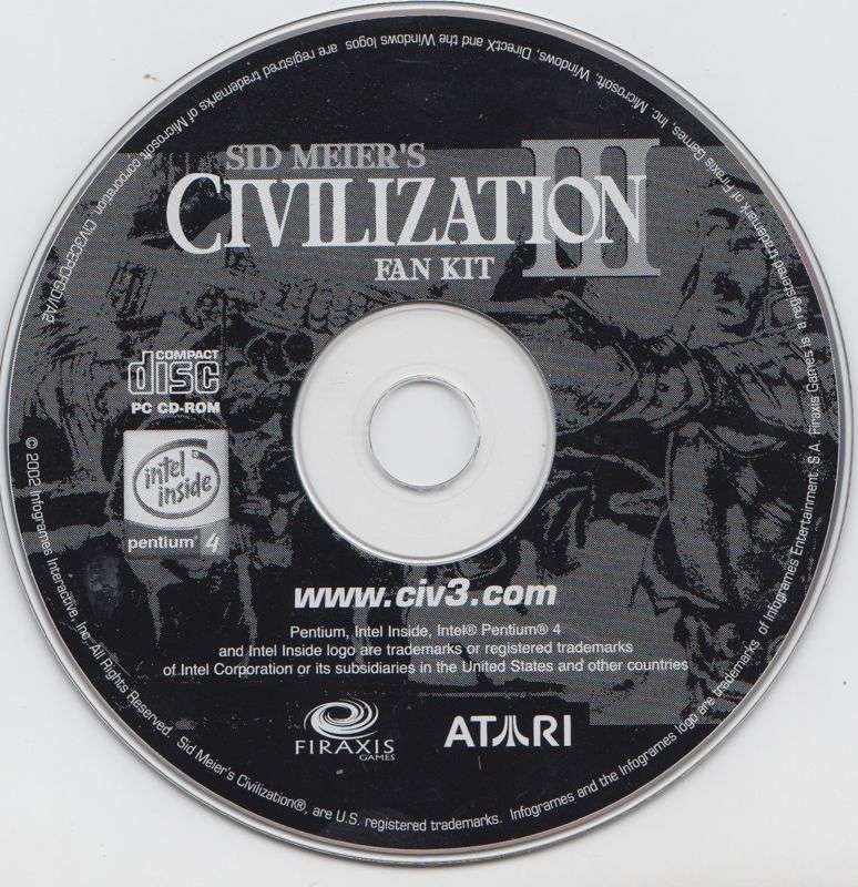Media for Sid Meier's Civilization III: Complete (Windows): Fan site kit
