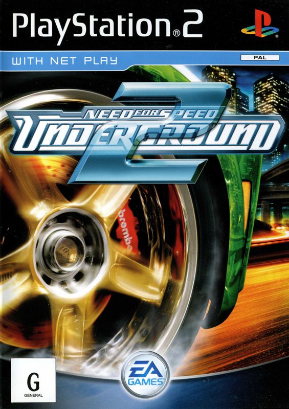 Front Cover for Need for Speed: Underground 2 (PlayStation 2)