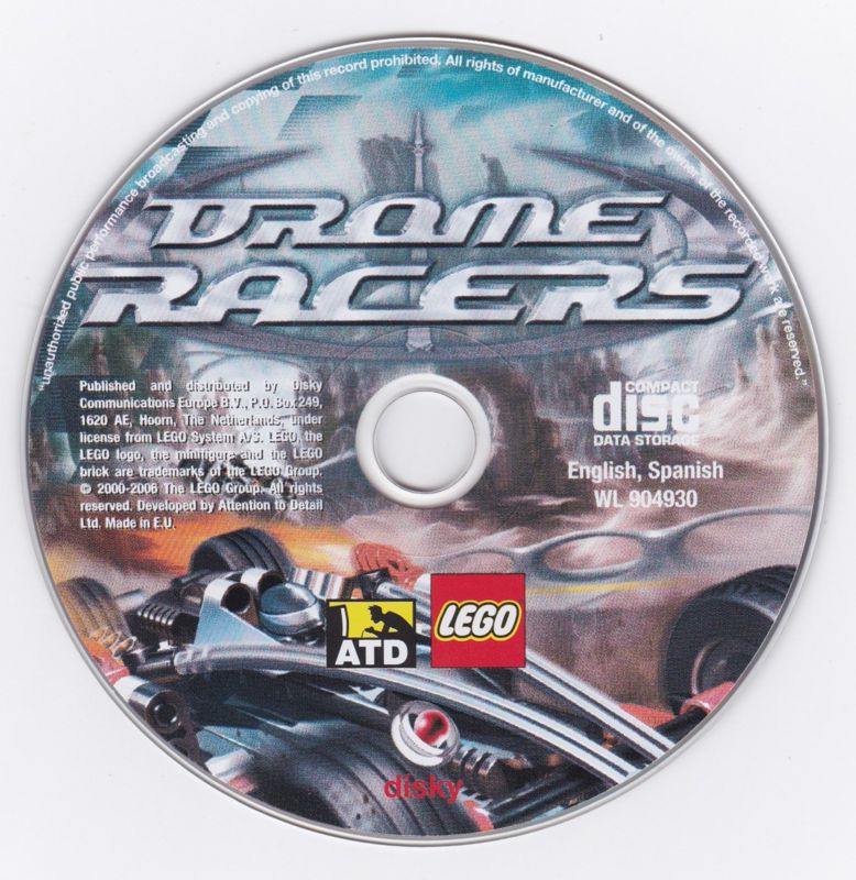 Media for 10 Lego PC Games: Collectors Box (Windows) (Metal Box, approx. 20cm x20cm x 6.5cm): Drome Racers