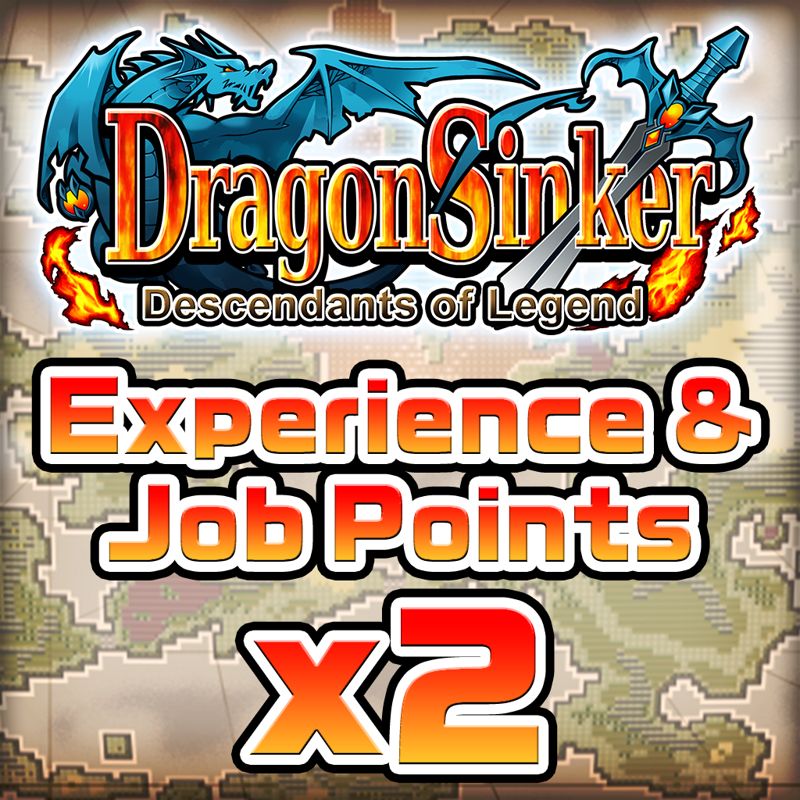 Front Cover for Dragon Sinker: Descendants of Legend - Experience & Job Points x2 (PS Vita and PlayStation 4) (download release)