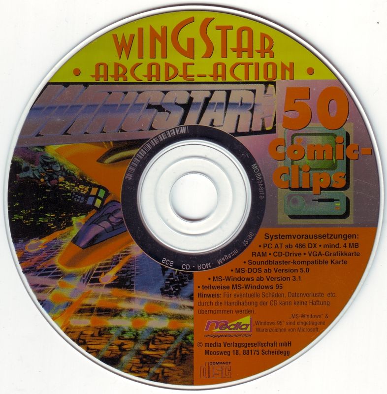 Media for Wingstar (DOS) (CD-ROM Magazin 12/96 covermount)