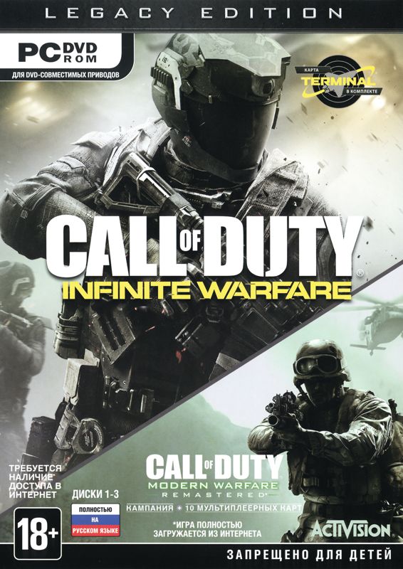 Front Cover for Call of Duty: Infinite Warfare (Legacy Edition) (Windows): Keep Case 1