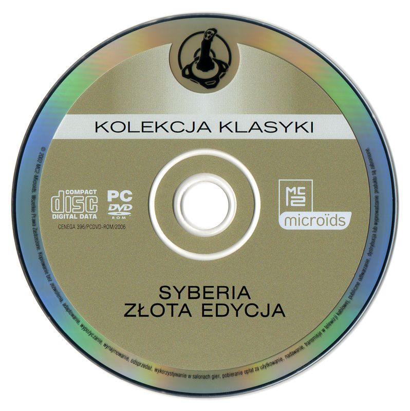 Media for Syberia: Collectors Edition I & II (Windows) (Kolekcja Klasyki release)