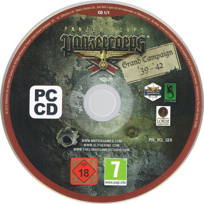 Media for Panzer Corps: Grand Campaign '39-'42 (Windows)