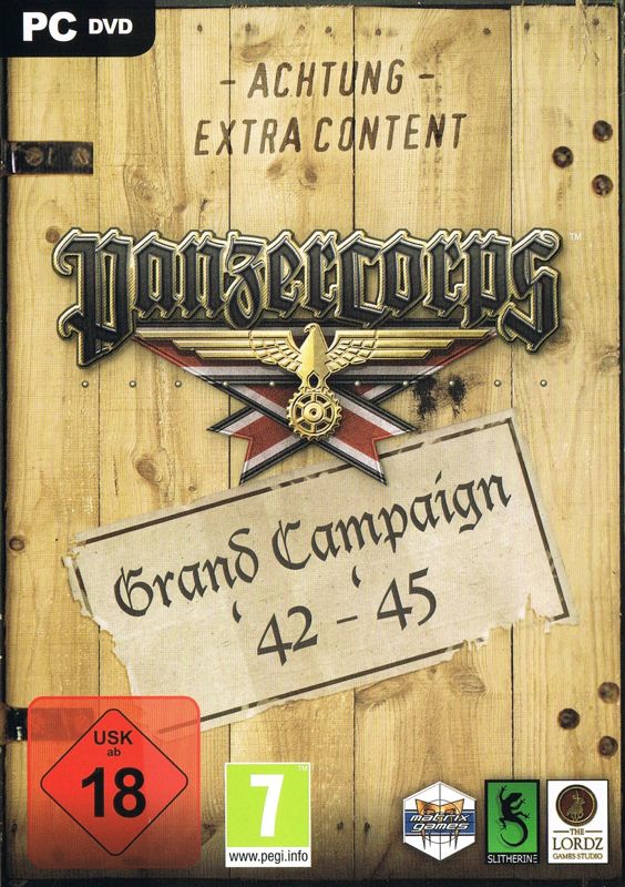 Front Cover for Panzer Corps: Grand Campaign '42-'45 (Windows)