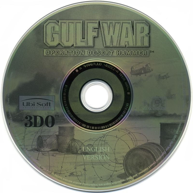 Media for Gulf War: Operation Desert Hammer (Windows)