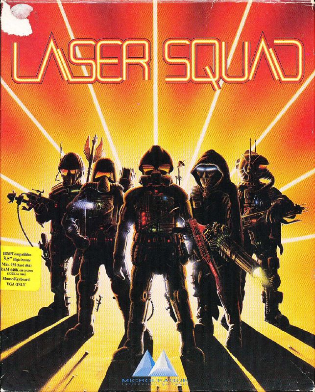 Front Cover for Laser Squad (DOS) (Version 1.0)