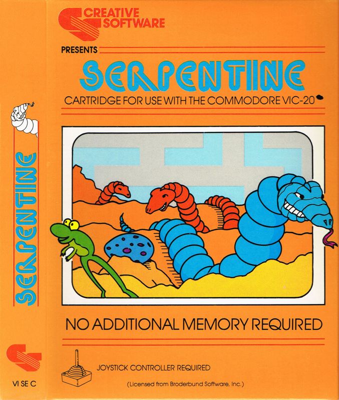 Serpentine (1982) MobyGames
