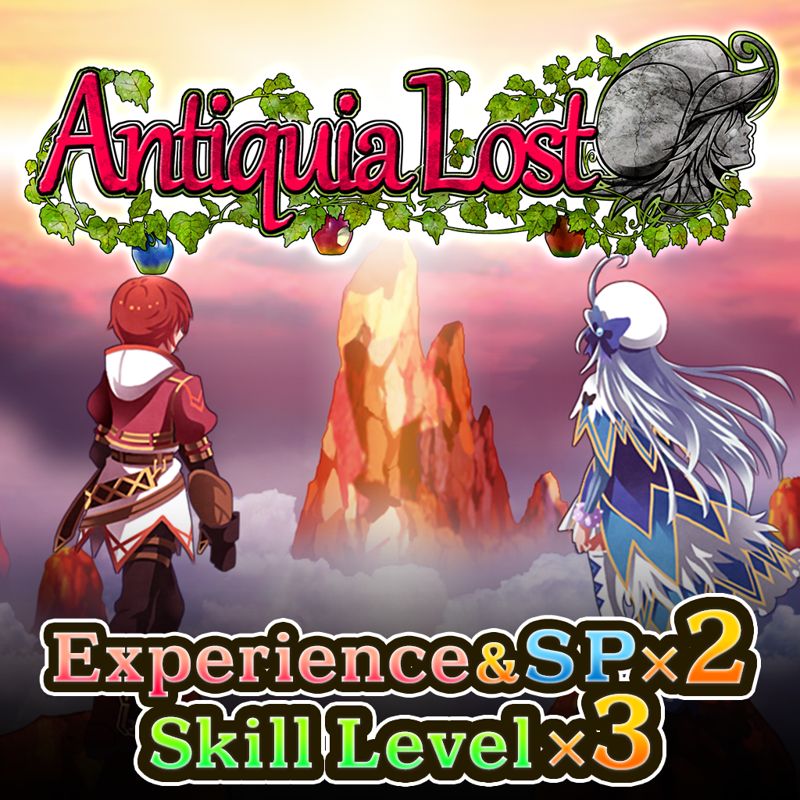 Front Cover for Antiquia Lost: Experience & SP x2 + Skill Level x3 (PS Vita and PlayStation 4) (download release)