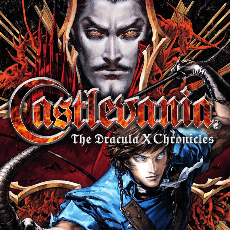 Front Cover for Castlevania: The Dracula X Chronicles (PSP) (download release)
