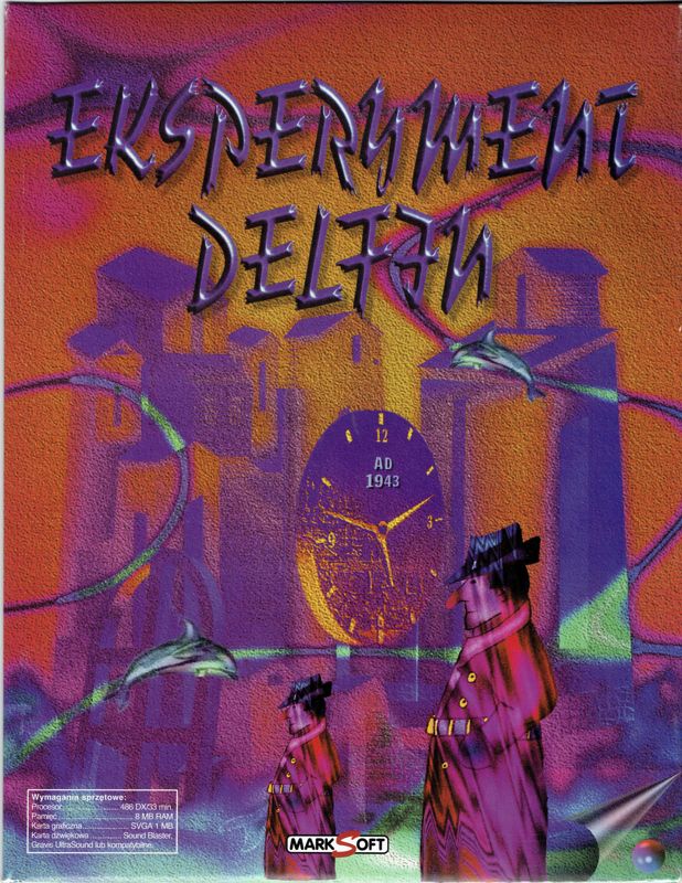 Front Cover for Eksperyment Delfin (DOS)