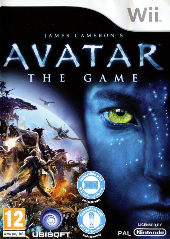 Front Cover for James Cameron's Avatar: The Game (Wii)