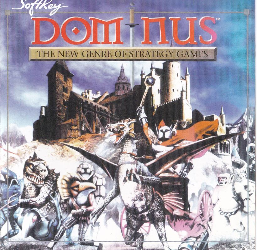 Front Cover for Dominus (DOS) (SoftKey Platinum release)