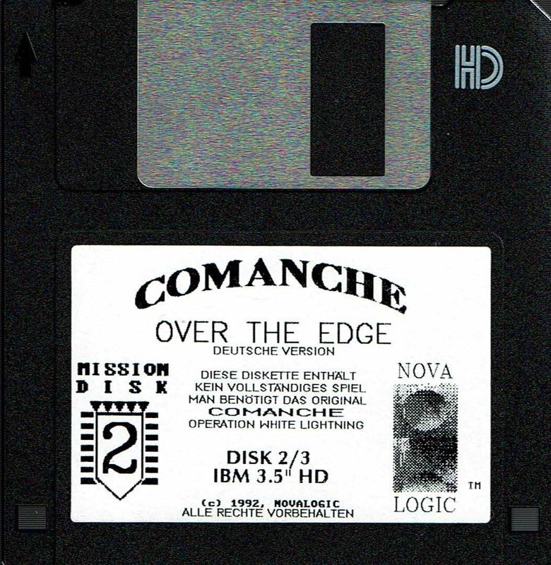Media for Comanche: Over the Edge (DOS): Disk 2