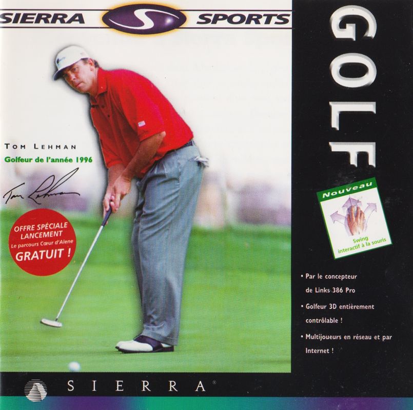 Front Cover for Front Page Sports: Golf (Windows)