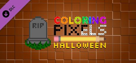 Front Cover for Coloring Pixels: Halloween (Linux and Macintosh and Windows) (Steam release)