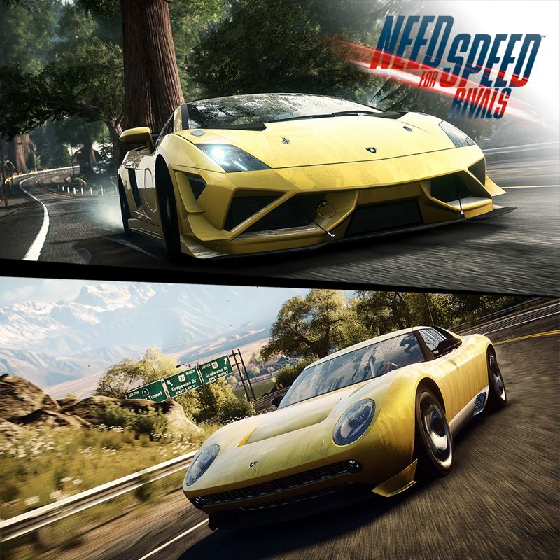Front Cover for Need for Speed: Rivals - Concept Lamborghini Racers (PlayStation 4) (download release)