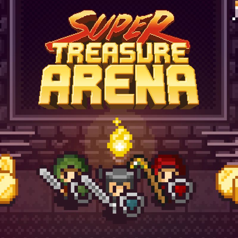 Front Cover for Super Treasure Arena (Nintendo Switch) (download release)