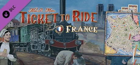 Front Cover for Ticket To Ride: France (Macintosh and Windows) (Steam release)