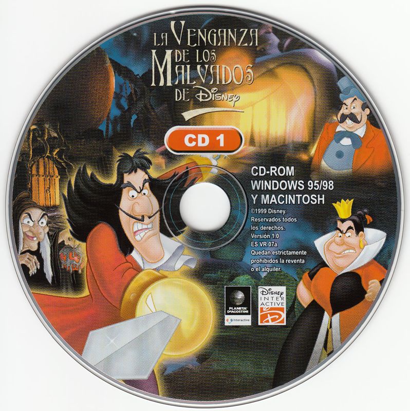 Media for Disney's Villains' Revenge (Macintosh and Windows) ("Colección de Bolsillo" Release): Disc 1