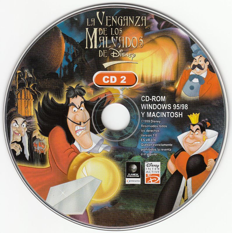 Media for Disney's Villains' Revenge (Macintosh and Windows) ("Colección de Bolsillo" Release): Disc 2
