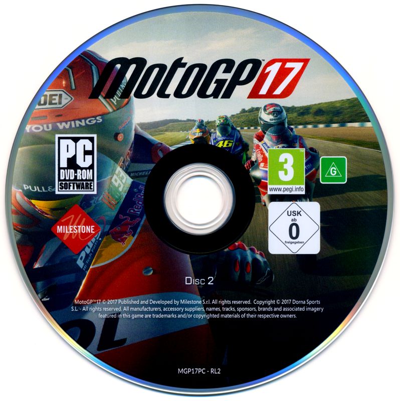 Media for MotoGP 17 (Windows): Disc 2