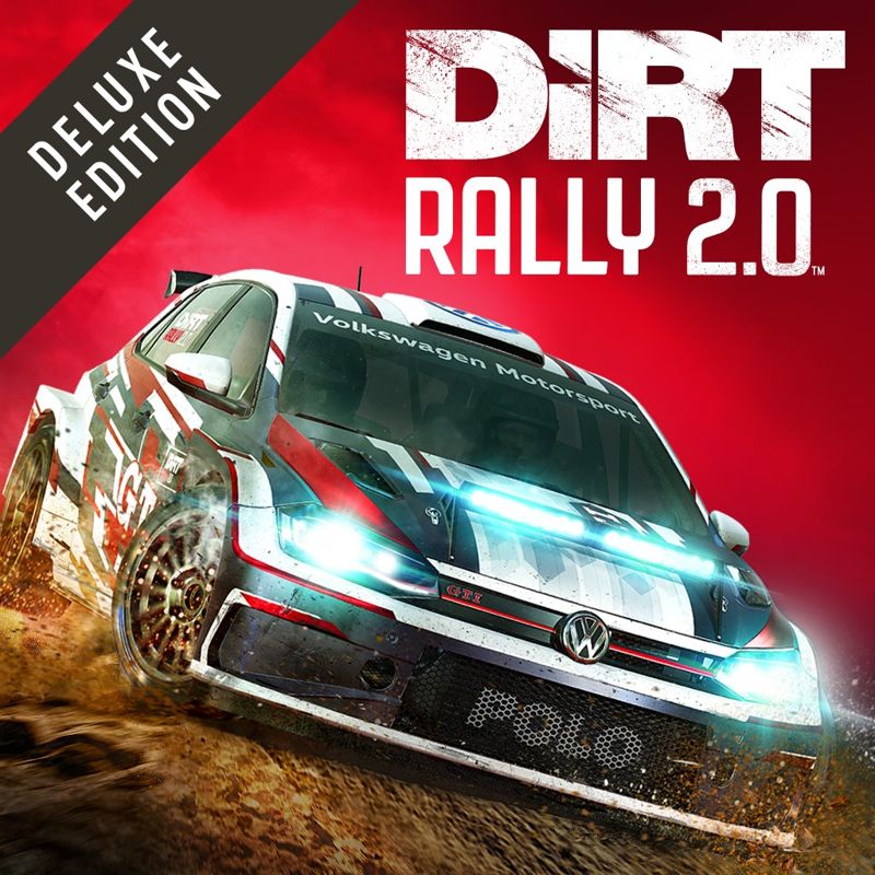Front Cover for DiRT Rally 2.0: Deluxe Edition (PlayStation 4) (download release)