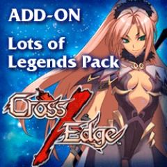 Front Cover for Cross Edge: Lots of Legends Pack (PlayStation 3) (download release)
