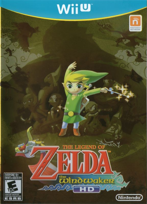 The Legend of Zelda: The Wind Waker cover or packaging material - MobyGames