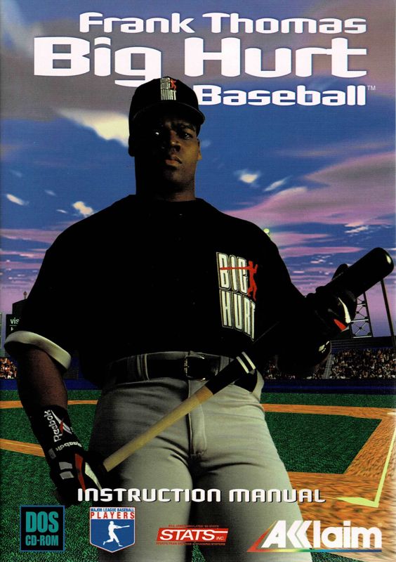 Frank Thomas Big Hurt Baseball cover or packaging material - MobyGames