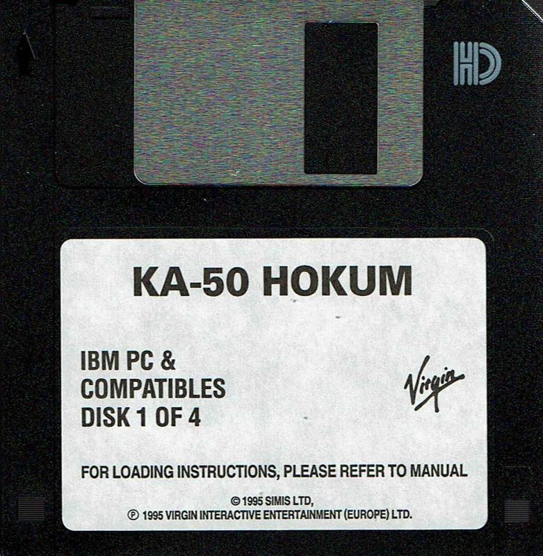 Media for Ka-50 Hokum (DOS): Disk 1