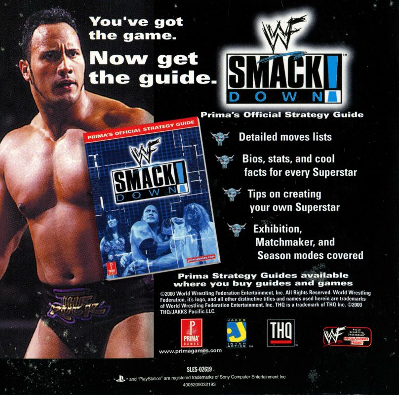 売れ筋がひ贈り物！ WWF Smackdown! cover or packaging material - MobyGames その他