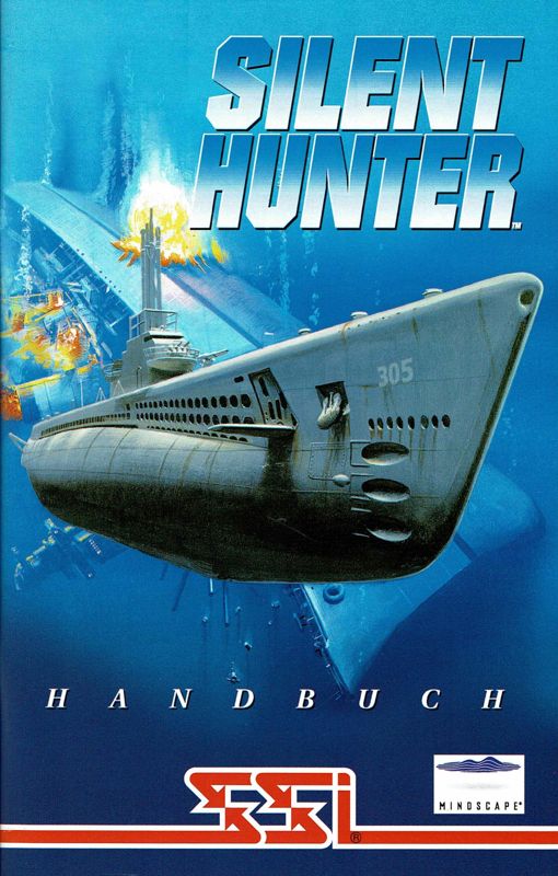 Manual for Silent Hunter (DOS) (First release): Front