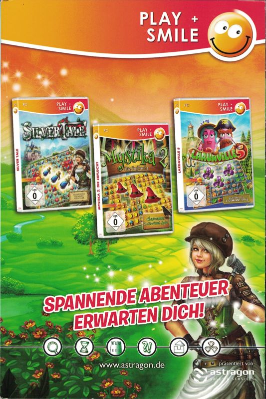 Manual for SilverTale (Windows) (play + smile edition): Back
