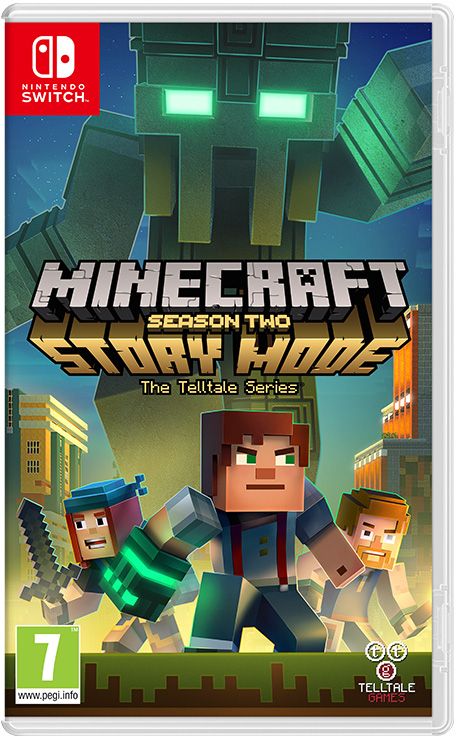 Front Cover for Minecraft: Story Mode - Season Two (Nintendo Switch) (download release)