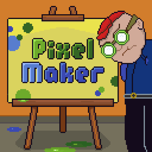 Front Cover for PixelMaker (Android) (Google Play release)