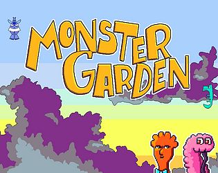 Front Cover for Monster Garden (Macintosh and Windows) (Itch release)