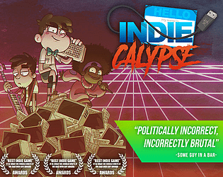 Front Cover for Indiecalypse (Macintosh and Windows) (itch.io release)