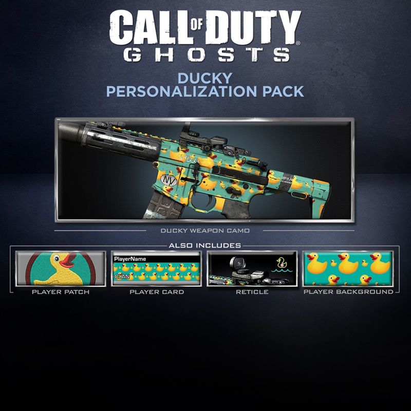 Front Cover for Call of Duty: Ghosts - Ducky Personalization Pack (PlayStation 4) (download release)