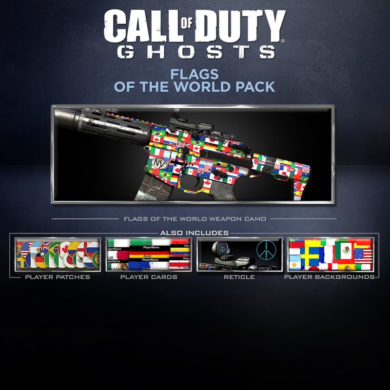 Front Cover for Call of Duty: Ghosts - Flags of the World Pack (PlayStation 4) (download release)
