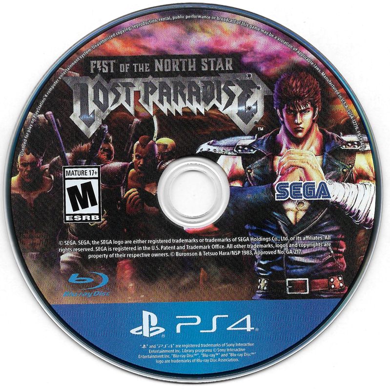 Fist Of The North Star Lost Paradise Materials